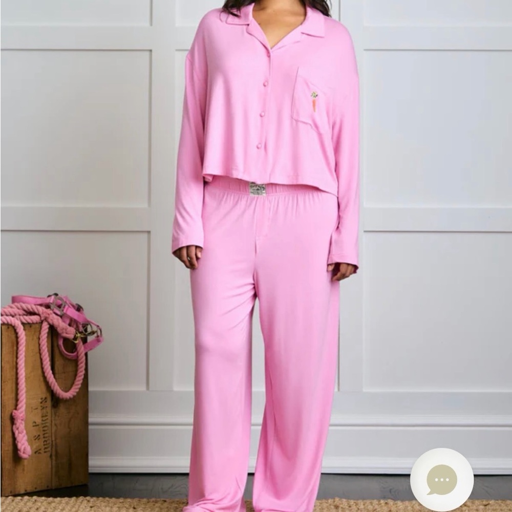 Dairy Boy Garden Bed Sleep Set Pink 🌸✨ Size M